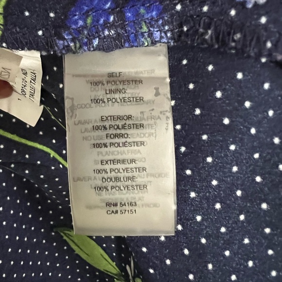 Blue Floral Dress - Picture 5 of 7